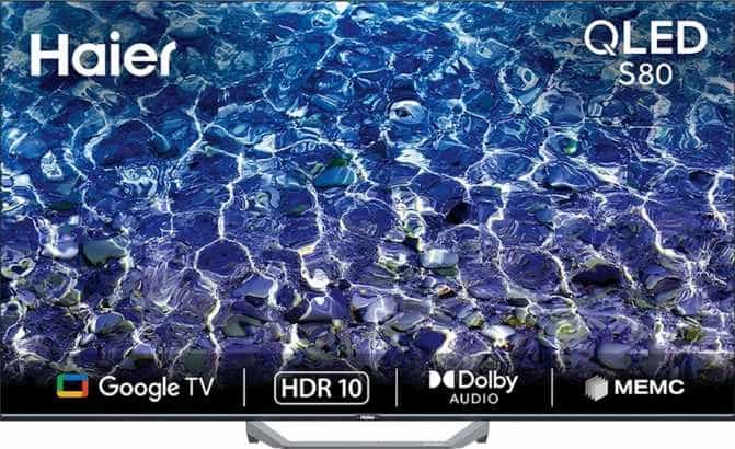 Haier H55S80FUX 55" 4K (UHD) QLED